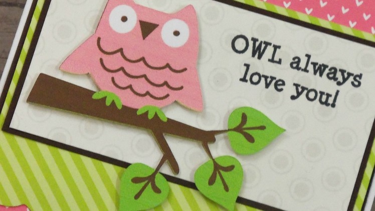 "OWL ALWAYS LOVE YOU!" VALENTINE CARD ~ PAPER PLAY SKETCH #33