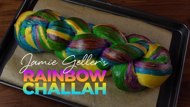 Rainbow Challah Bread | Challah Recipe | Joy of Kosher