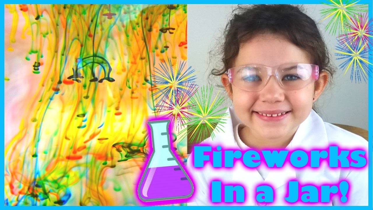 Science Experiments for Kids Projects DIY Fireworks How to Make Fireworks in a Jar The Science Kid