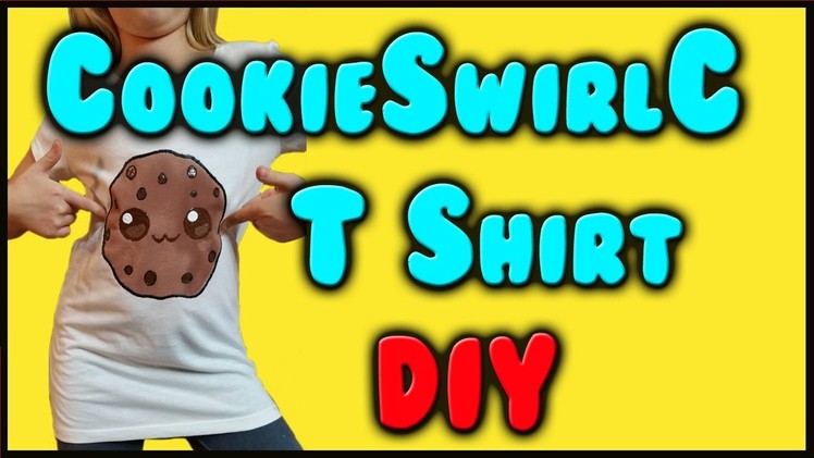 Shopkin videos, DIY Cookie Swirl C T-Shirt, inspired by CookieSwirlC, shopkins by shopnow
