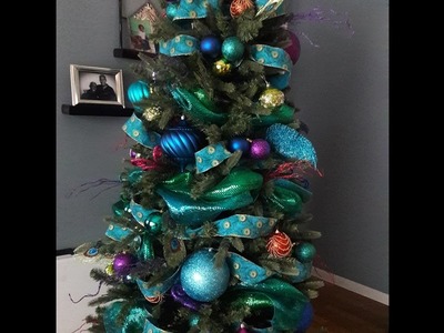 Simply Lavish at Home: Peacock Christmas Tree