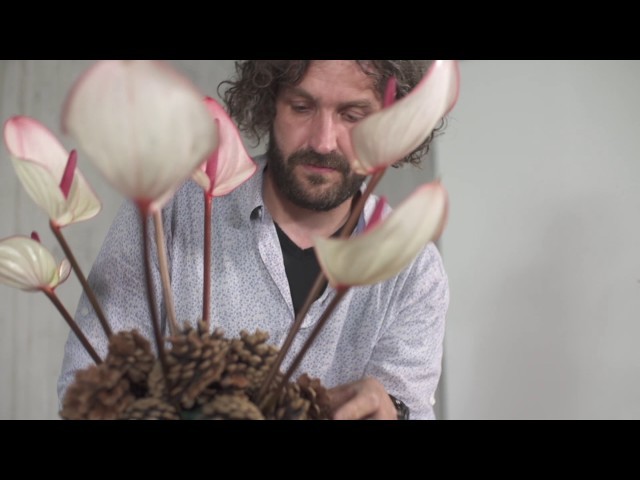 A Pine Cone Structure by Pim van den Akker | Flower Factor How to Make | Powered by Fiore Anthuriums
