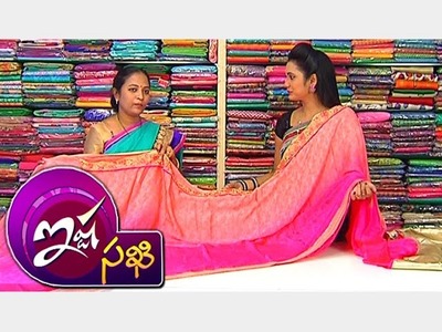 Beautiful Office Wear Crepe & Paper Silk Sarees || Ista Sakhi || Vanitha TV