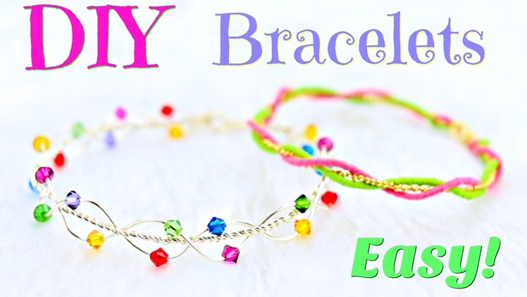 DIY bracelets | No Tools! | Simple DIY