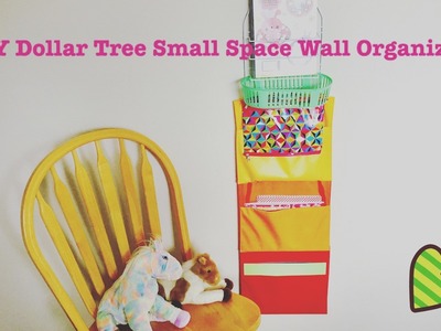 DIY Dollar Tree Small Space Wall Organizer - Less than $7