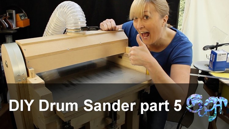 DIY Drum Sander part 5 - the final part