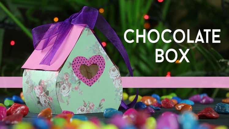 DIY Gift Box - How to Make Valentine Chocolate Gift Box Step By Step