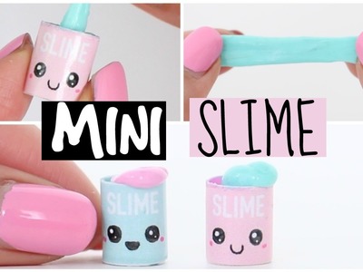 DIY MINI SLIME - World's Smallest Slime Container!