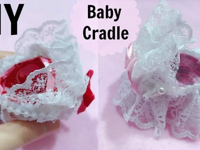 DIY Miniature Baby Cradle | Miniature Dollhouse DIY Room Decor