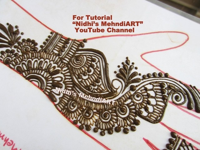 Easy DIY Arabic Mehndi Designs for Hands Tutorial- Henna Tattoo Art Creation Tips
