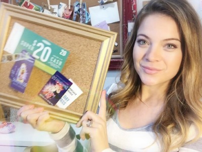 Easy DIY Office Corkboards! | Tay from Millennial Moms