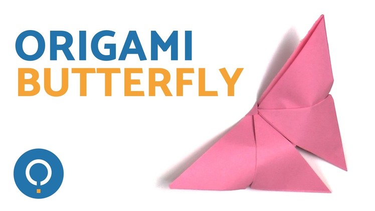 Easy ORIGAMI BUTTERFLY - Simple Paper Craft Instructions