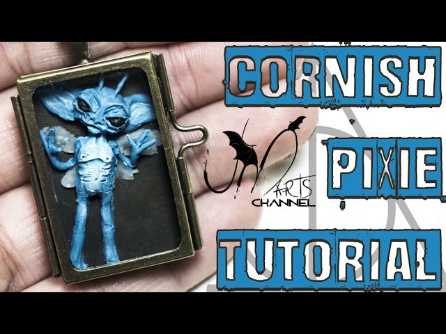 Harry Potter Tutorial DIY - How to do Cornish Pixie with clay Miniature