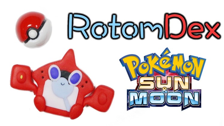 How to DIY Rotom Pokedex (RotomDex) Polymer Clay Tutorial | Pokemon Sun and Moon