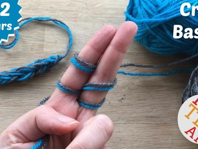 How to Finger Knit with Two Strands (Craft Basics Series)