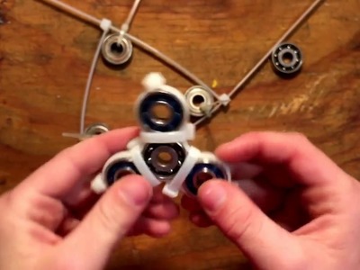 How to make a fidget spinner with zip ties