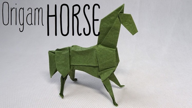 How to make a Paper Horse | Origami Horse | Time-lapse