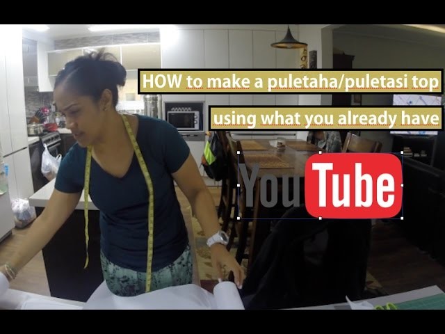 HOW to make a puletaha top | puletasi top using what you already have