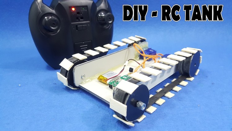 How To Make A RC Tank - v3 - DIY RC Car Simple