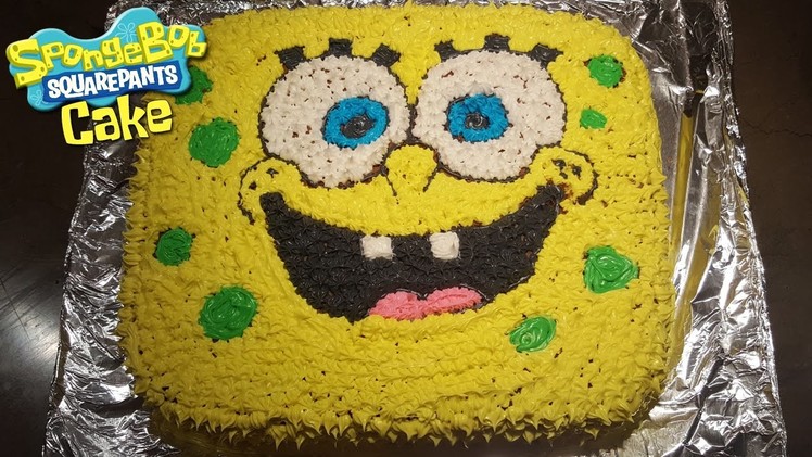 How To Make A SPONGEBOB CAKE! - Spongebob Squarepants Cake!