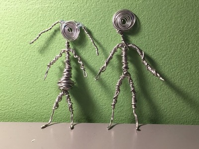 How to Make a Wire Human Sculpture (and do Stop Motion)