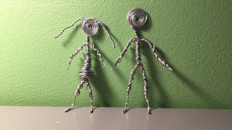 How to Make a Wire Human Sculpture (and do Stop Motion)