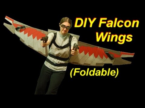 How to Make Falcon Wings (Foldable)
