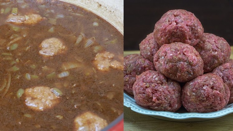 How to make Meatball Stew (Authentic Cajun Recipe)