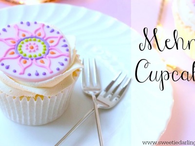 How To Make Mehndi Cupcake Toppers