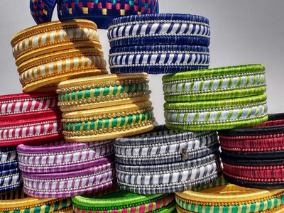 How to make Silk Thread Bangles