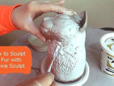 How to Sculpt Cat Fur with Apoxie Sculpt