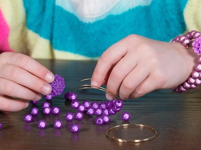 Kid-made jewelry.