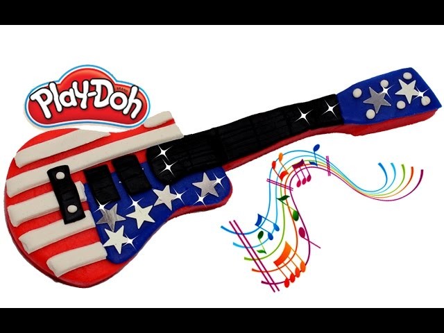 Learn to Make Play Doh Music DIY Guitar Fun and Creative Toys for Kids