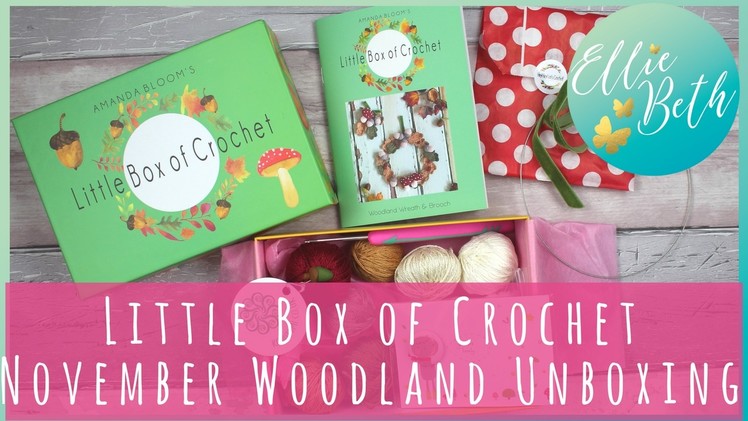 Little Box of Crochet - November Woodland Unboxing!
