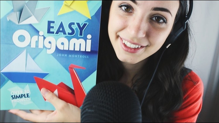 Origami and Soft Speaking for Sleep (ASMR)