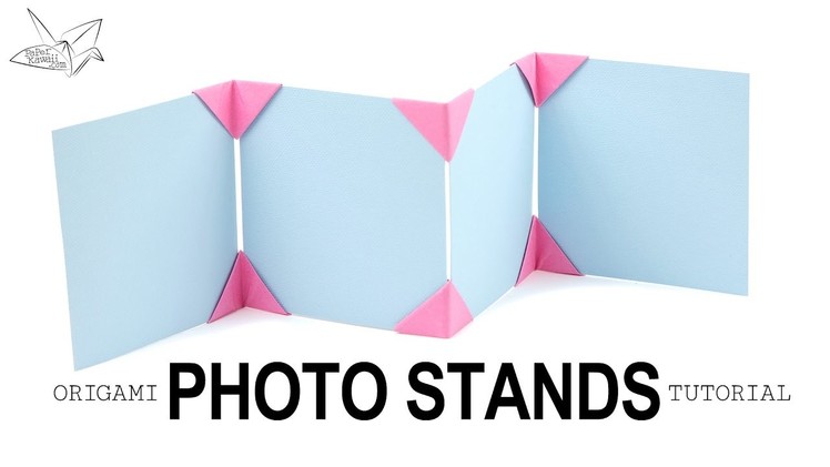 Origami Photo Display Stand Tutorial ♥︎ DIY ♥︎ Paper Kawaii