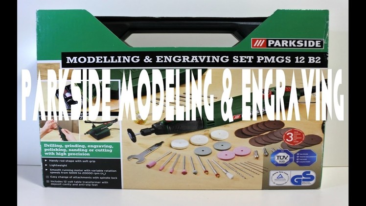 Parkside Modeling and Engraving pmgs 12 B2 Tool for Diy Enthusiasts