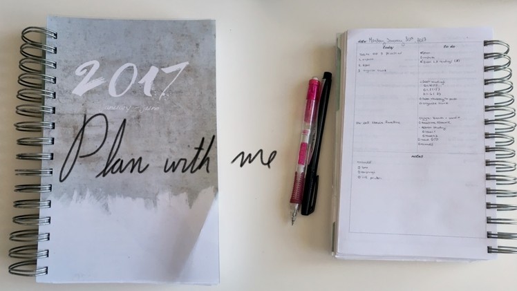Plan With Me : February - How I Plan My School Work Weekly and Daily - School Vlog #11 | Laurie Lo