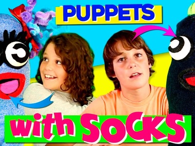 PUPPETS with SOCKS! * EASY handmade personalized PUPPETS