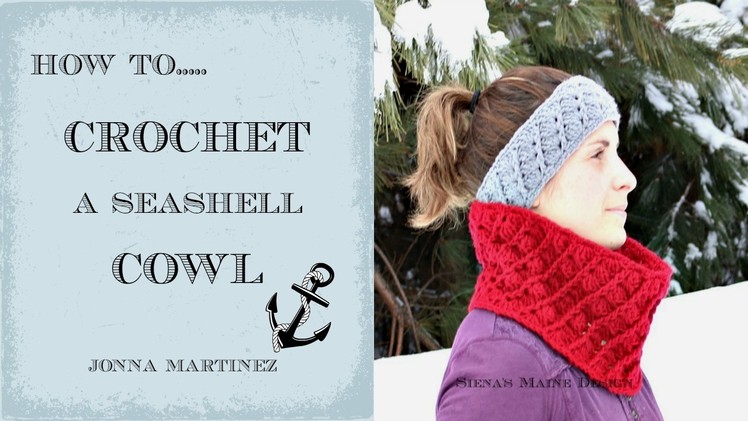 Seashell Crochet Cowl