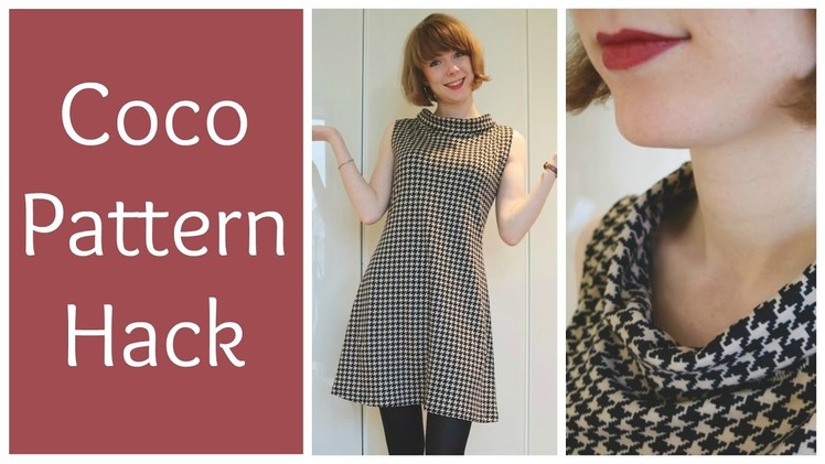 Sewing a Houndstooth Coco Pattern Hack