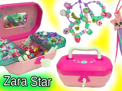 Shopkins Jewelry Box 18 Exclusive Shopkins Charms + Season 6 Zara Star + Crystal Surprise