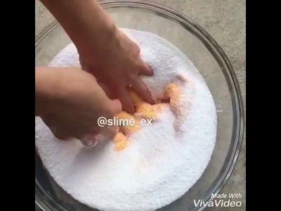 Slime foam beads