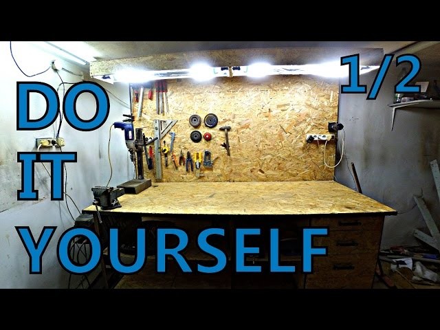#17 Making Great WORKBENCH to the shop part 1.2 (welding) DIY