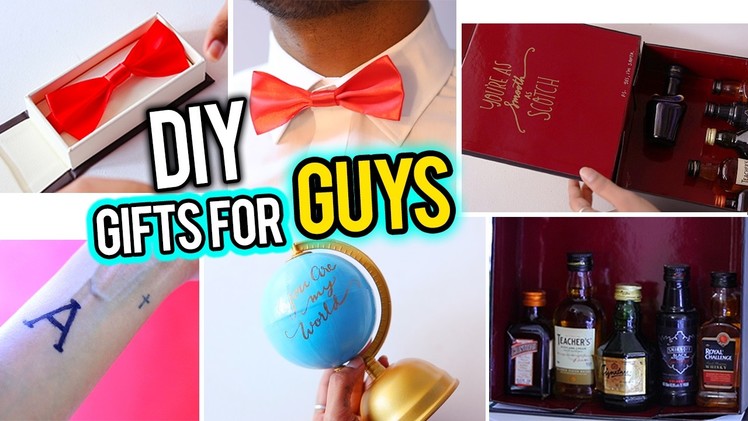 7 DIY Valentine's GIFT IDEAS FOR HIM : Dad, Boyfriend, Friend, Brother