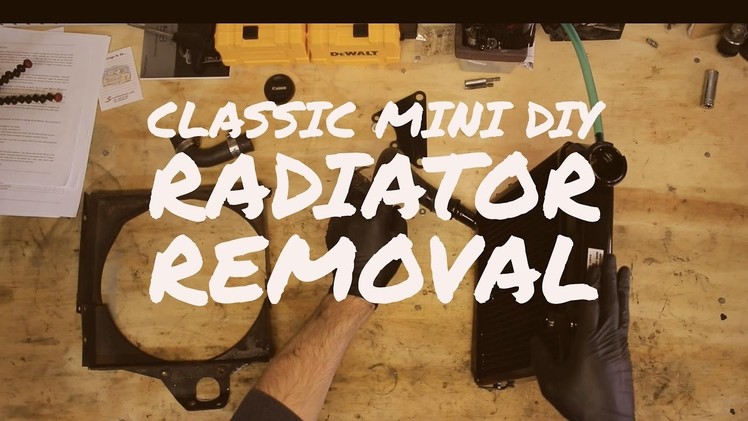 Classic Mini DIY - Radiator Removal and Replacement - Part 1