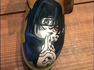 Custom Timberland Boots Sasuke Timelapse How To DIY