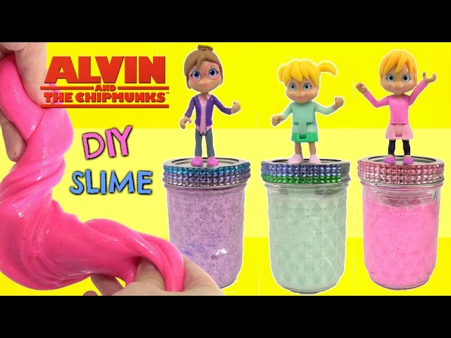 D.I.Y ALVINNN!!! and the Chipmunks, Chipettes, Easy Do It Yourself Slime Recipe Part 2