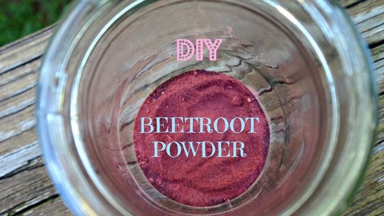 DIY Beetroot Powder for Recipes & Natural Makeup