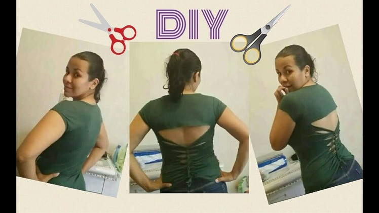 DIY: Customizando blusa velha_MARB Braga